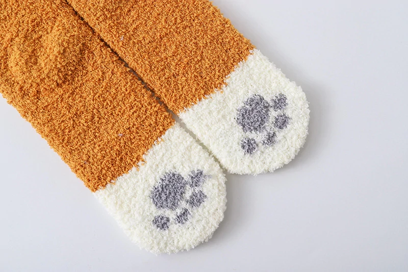 Kitten Paw Socks