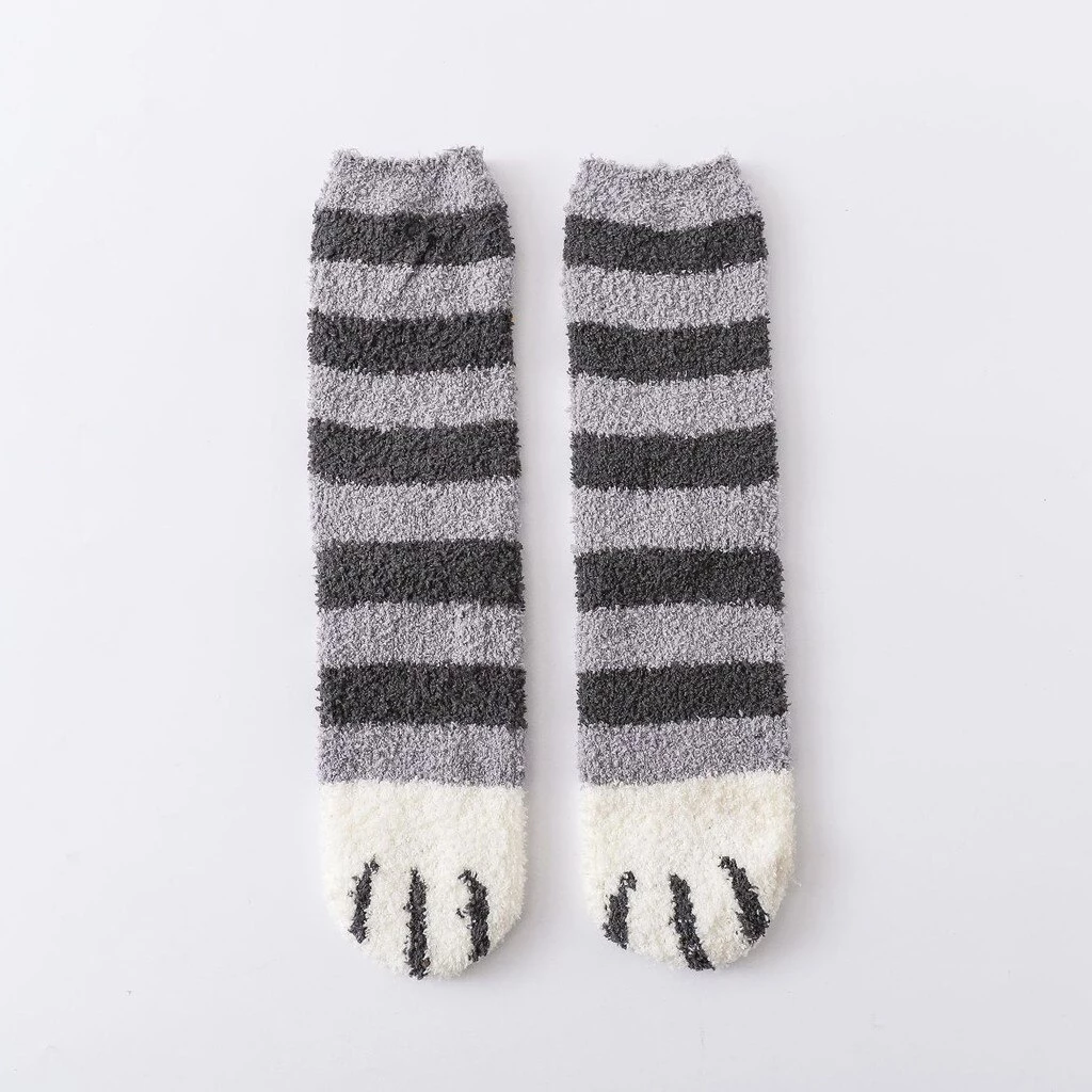 Kitten Paw Socks