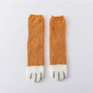 Kitten Paw Socks